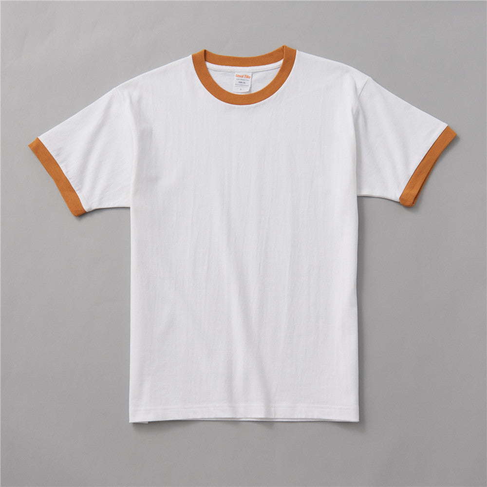 BG Solid Color Blank Round-neck T-Shirt