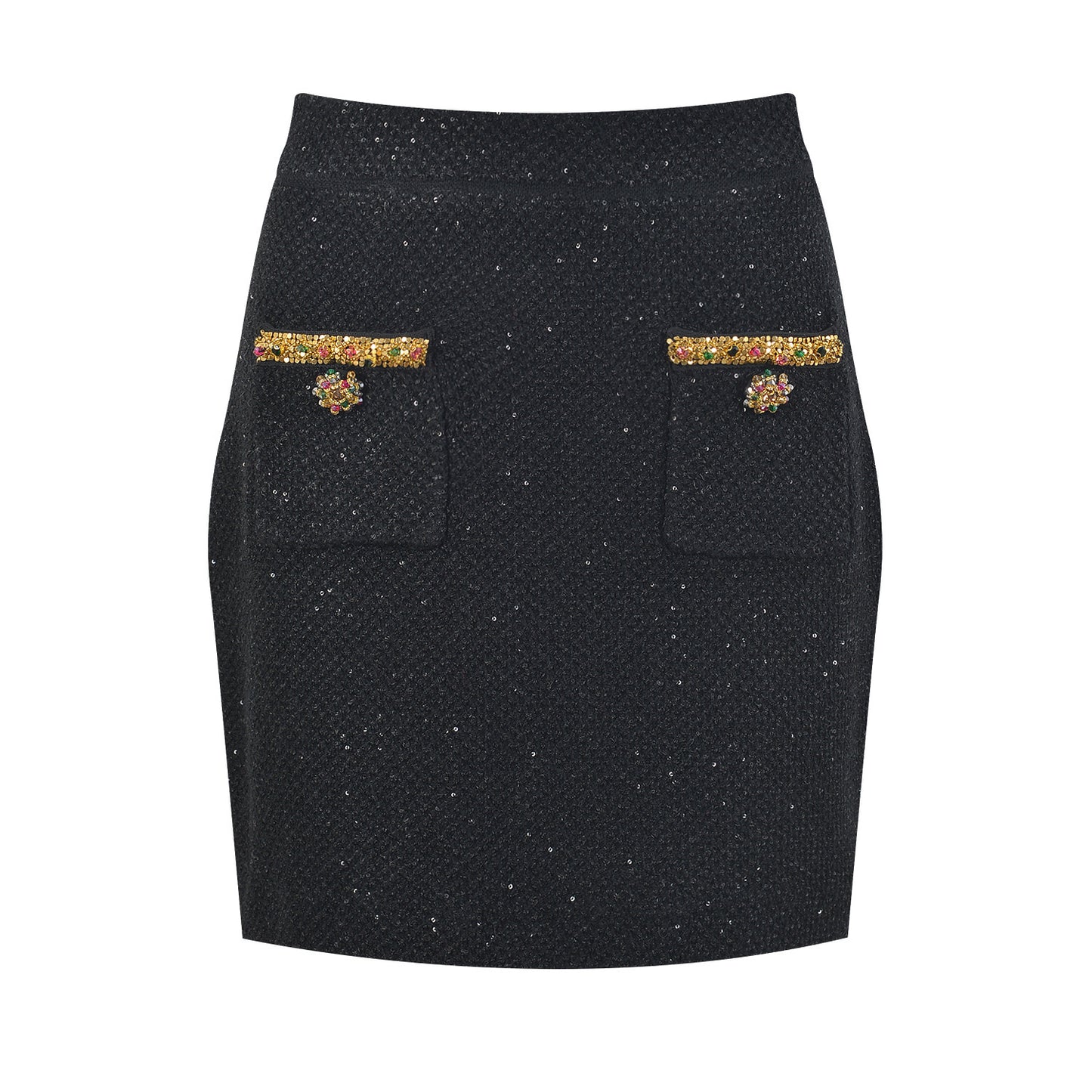 BG Socialite Light Luxury Two-piece French Sequins