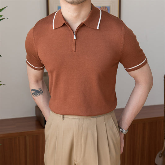 Versatile Slim Polo Shirt