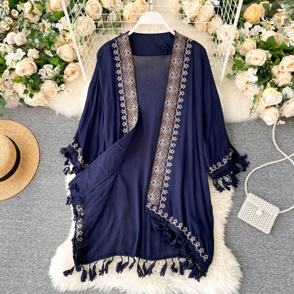 Ethnic Heavy Embroidery Cardigan