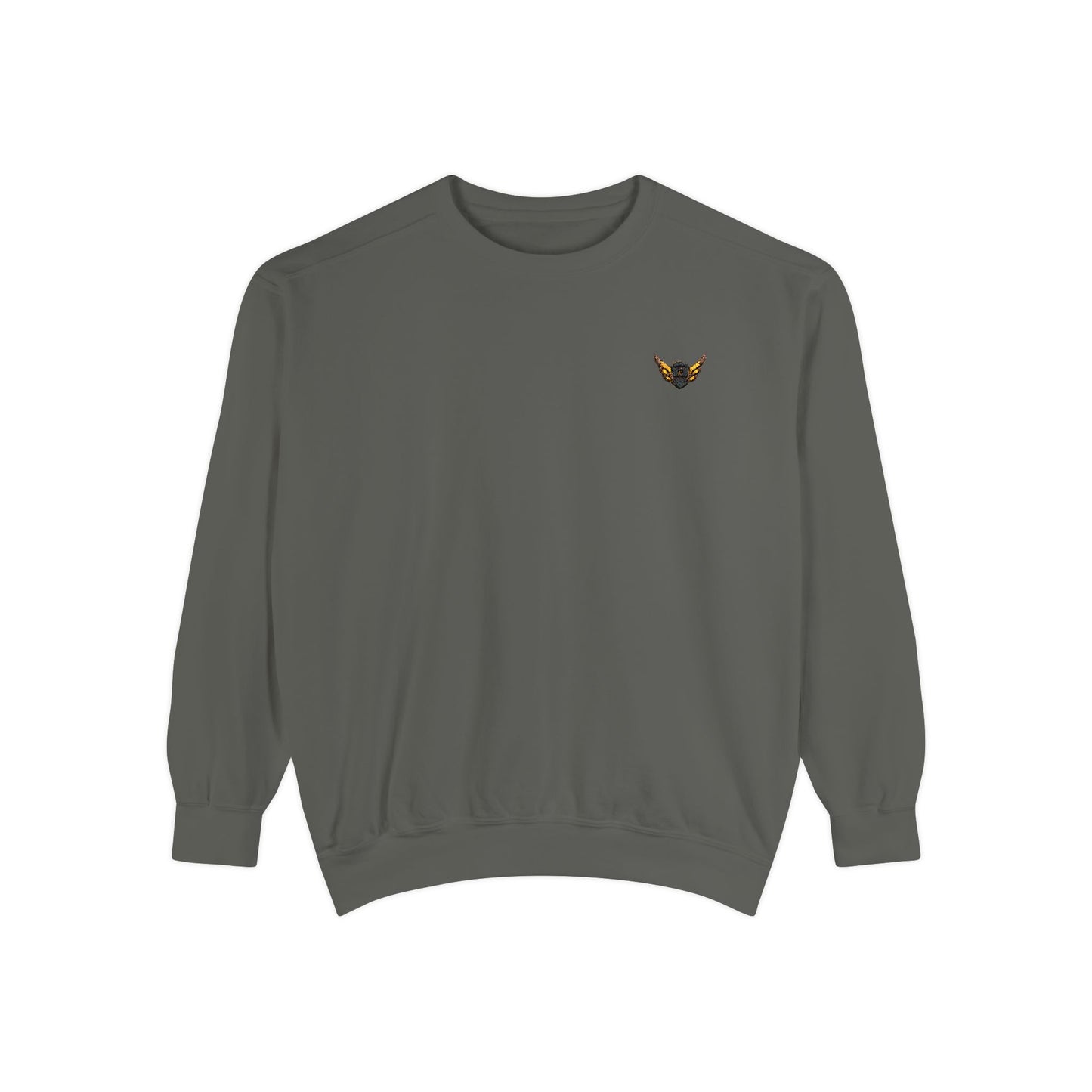 BG Garment-Dyed Sweatshirt with logo