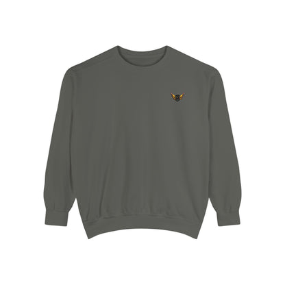 BG Garment-Dyed Sweatshirt with logo