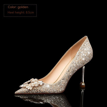 BG Limited Crystal High Heels