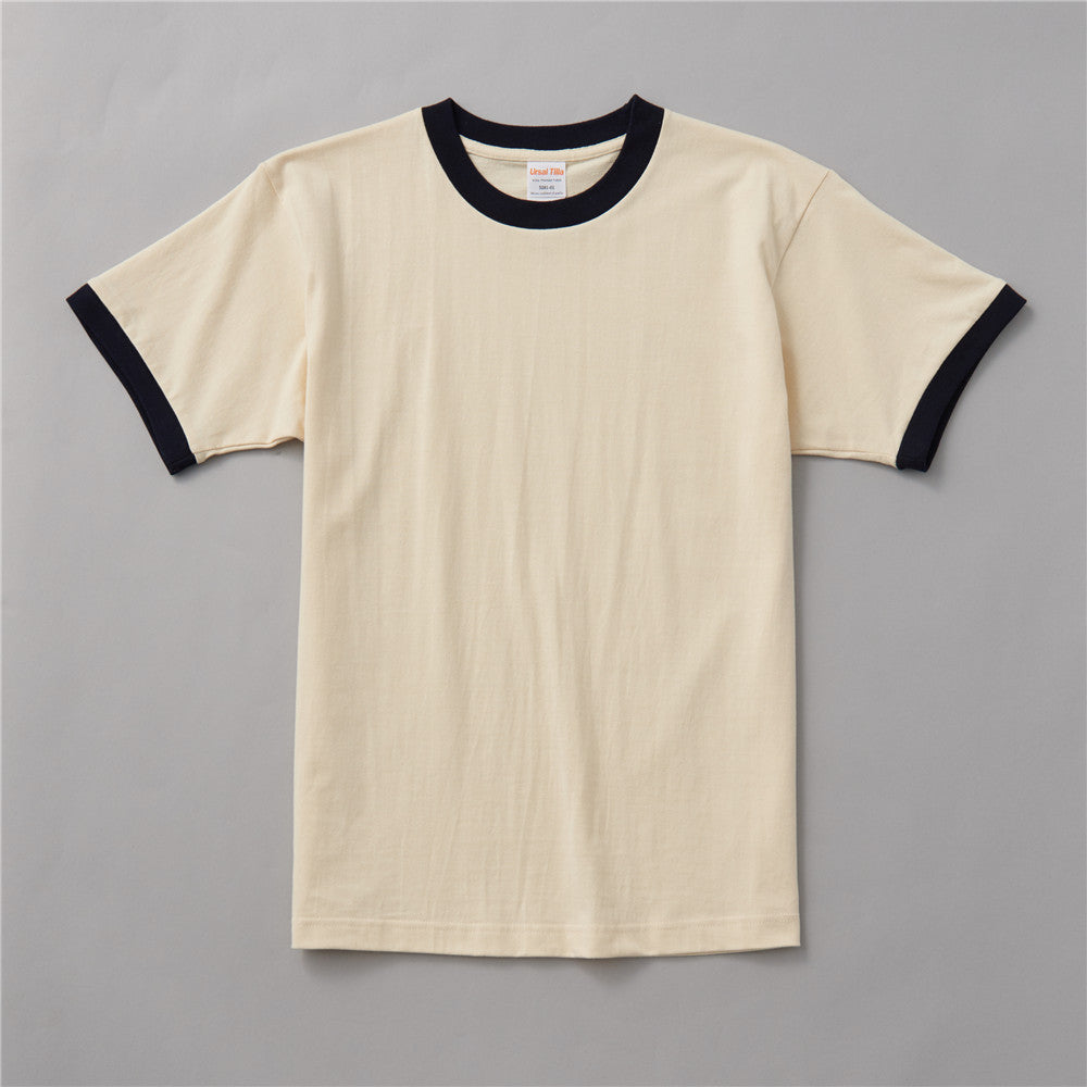 BG Solid Color Blank Round-neck T-Shirt