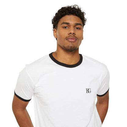 Cotton ringer T-Shirt with logo