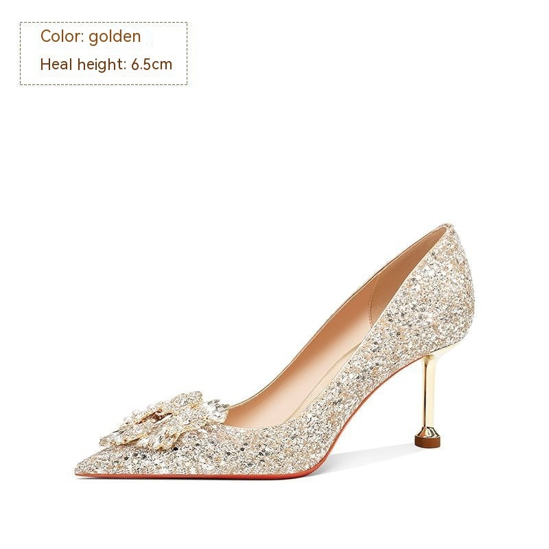 BG Limited Crystal High Heels