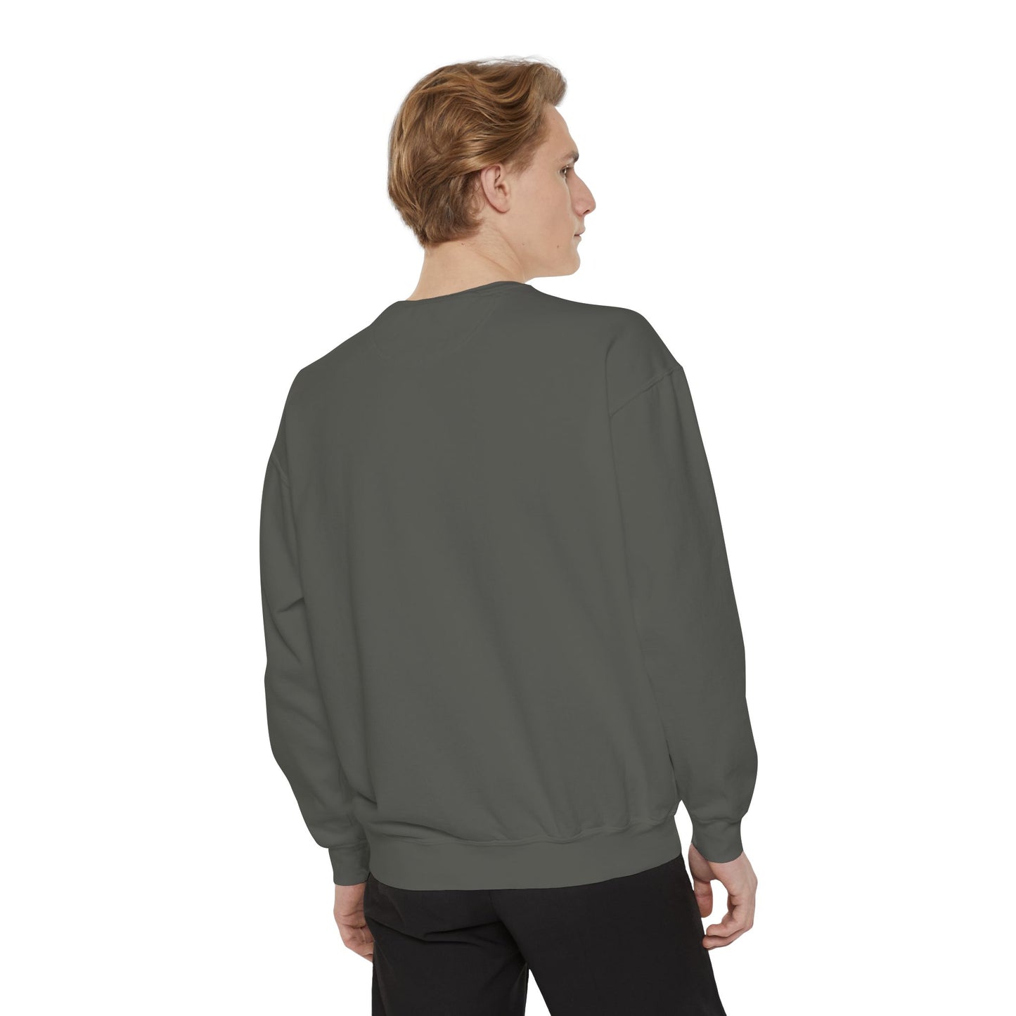 BG Garment-Dyed Sweatshirt with logo