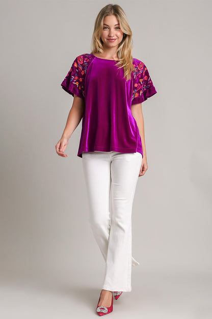 BG Women Shirt with Flower Print