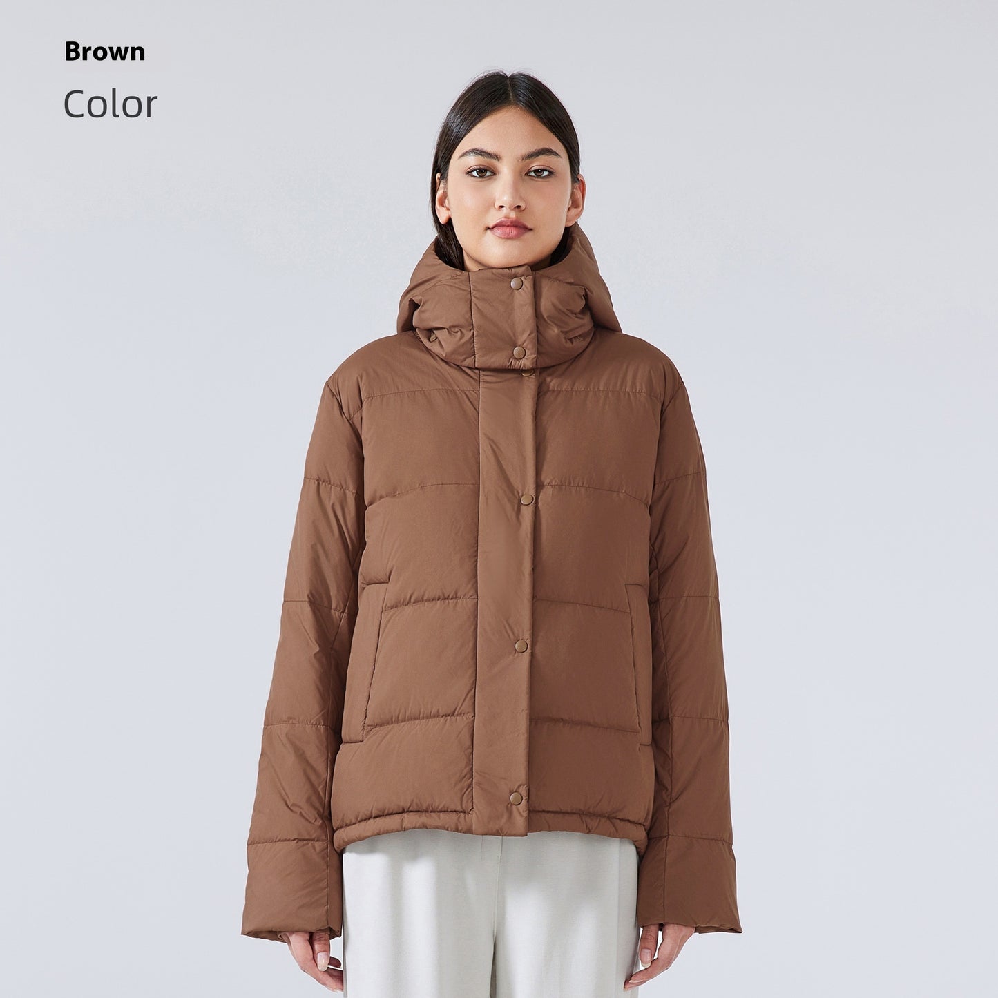 Puffer Down Hooded Jacket