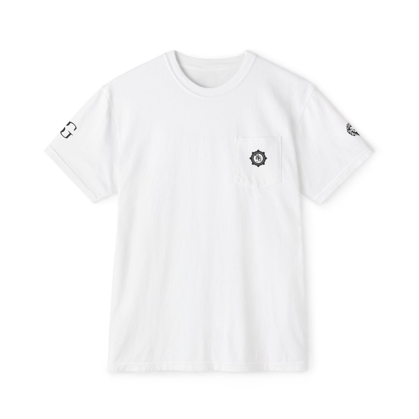 Unisex Cotton DTF Pocket T-Shirt with logo