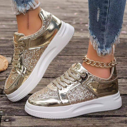 Women Casial Sequin Sneakers