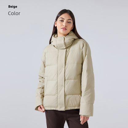 Puffer Down Hooded Jacket