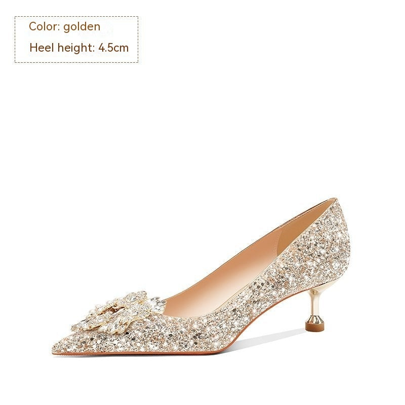 BG Limited Crystal High Heels