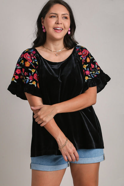 BG Women Shirt with Flower Print