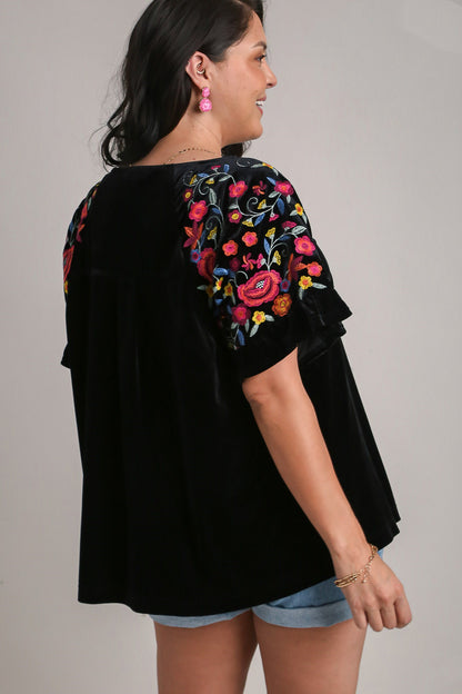 BG Women Shirt with Flower Print