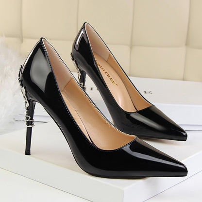 BG Fashion Metal Heel Stiletto