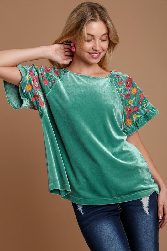 BG Women Shirt with Flower Print