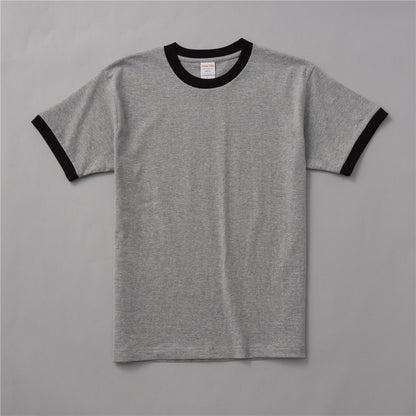 BG Solid Color Blank Round-neck T-Shirt