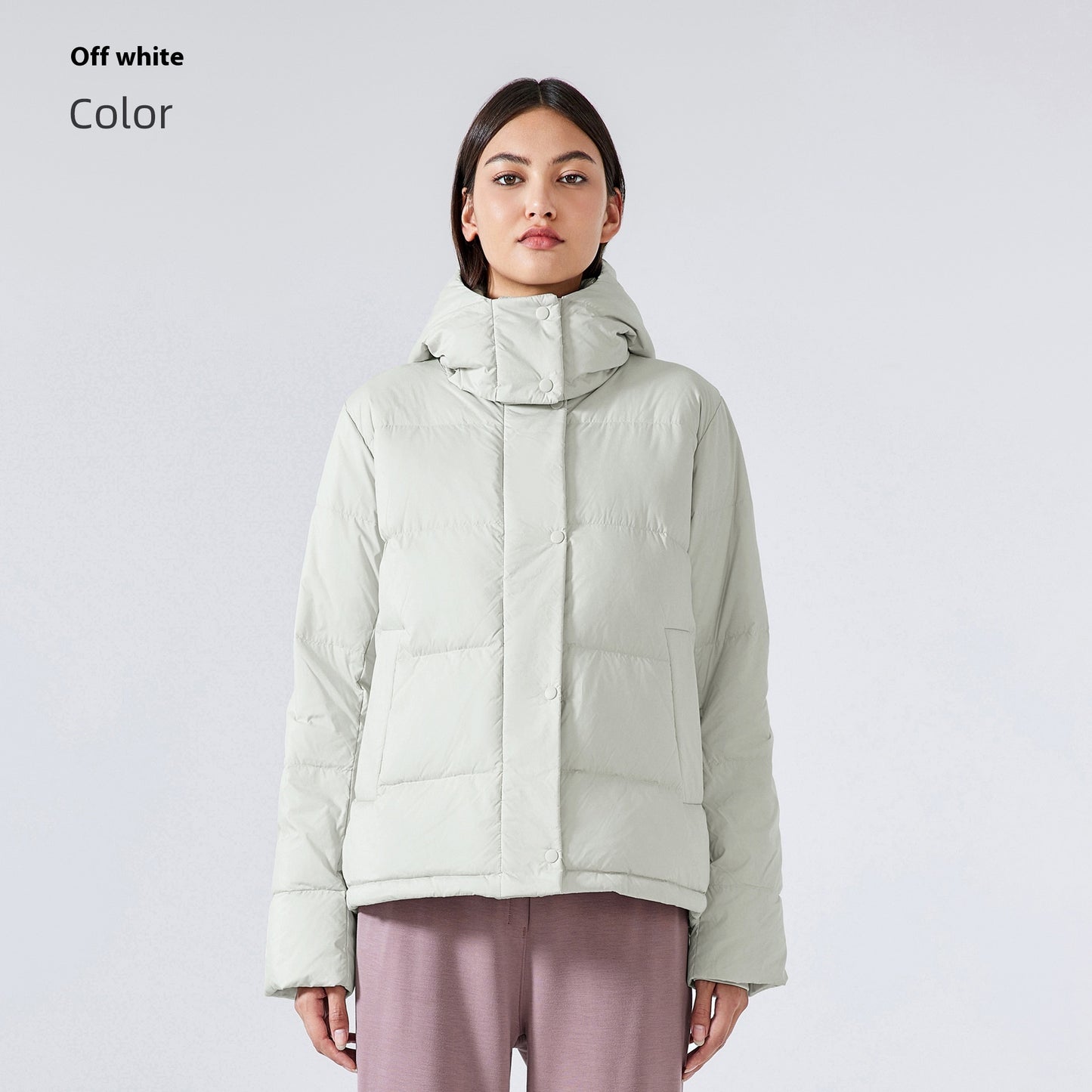 Puffer Down Hooded Jacket