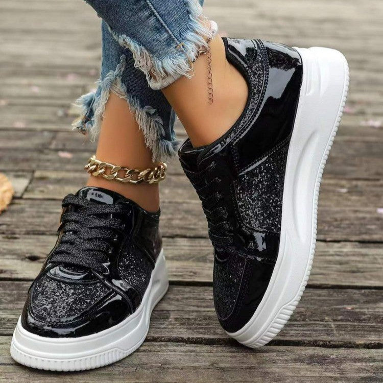 Women Casial Sequin Sneakers