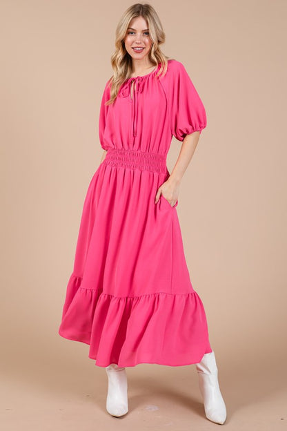 Charming Polyester Dress