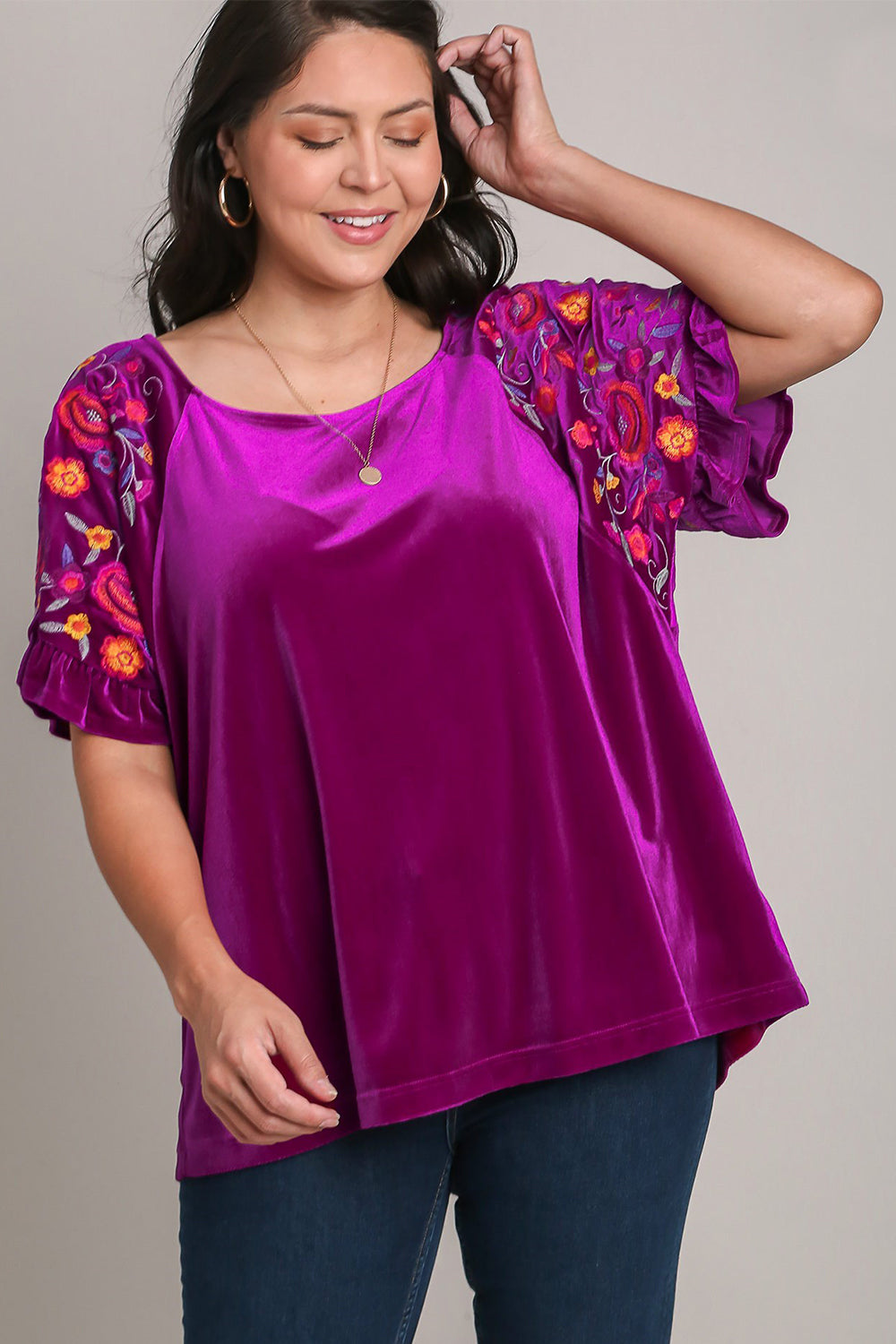 BG Women Shirt with Flower Print